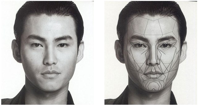 The Male Asian Face and the Male Variant from the Archetypal Mask